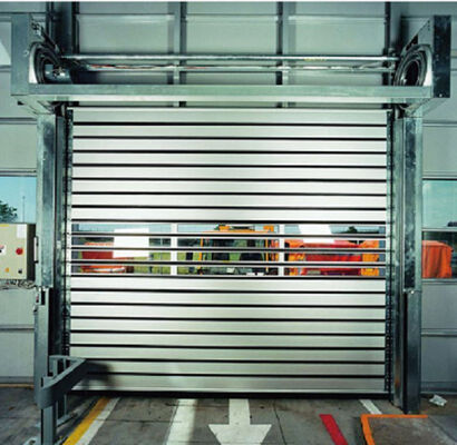 Fire Proofing Automatic Roller Shutter Door with IP55 Protection and Customized Size for Industrial Use