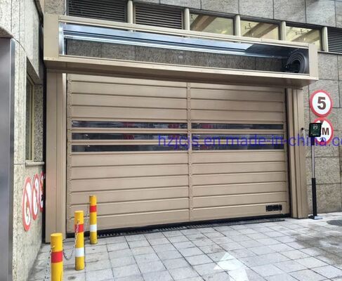 Aluminum Alloy High Speed Rolling Shutter Door with Fire Proofing and Customized Model for Logistics Centers