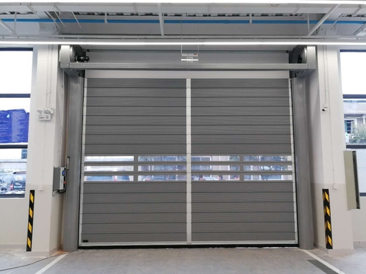 JTM-D05 ป้องกันไฟ อัตโนมัติ รวดเร็วขึ้น โรลเลอร์ชัตเตอร์ Spiral การรักษาความปลอดภัยประตูโรงรถ