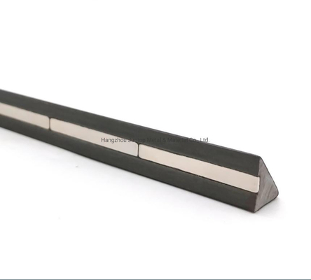 15X15mm แม็กเนติกสแตนเลสแชมเฟอร์สตรีปสําหรับการสร้าง M-02 สแตนเลสถักเย็น