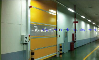 ป้องกันไฟที่กําหนดเอง ป้องกัน IP55 ปิดรولرอัตโนมัติ ประตูโกดังความเร็วสูง