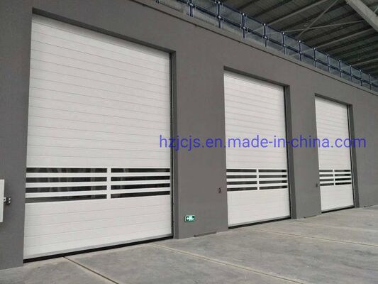ป้องกันไฟที่กําหนดเอง ป้องกัน IP55 ปิดรولرอัตโนมัติ ประตูโกดังความเร็วสูง
